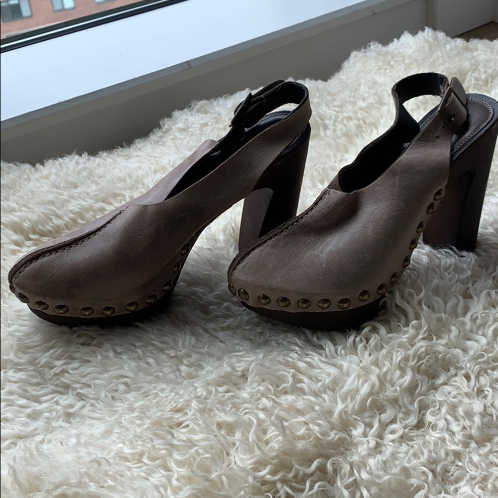 Charles David Platform High Heel Clog - image 2